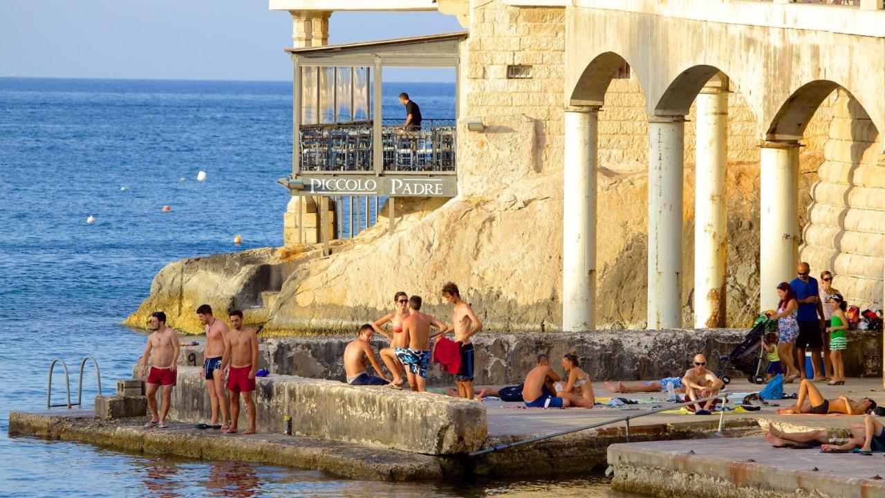 Holiday - Malta Balluta Beach Sliema Kültér fotó